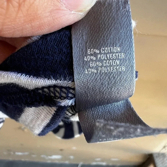 Aerie Long Sleeve Top - Cowlneck Comfy Oversized Stripes - Size XS - Picture 4 of 5